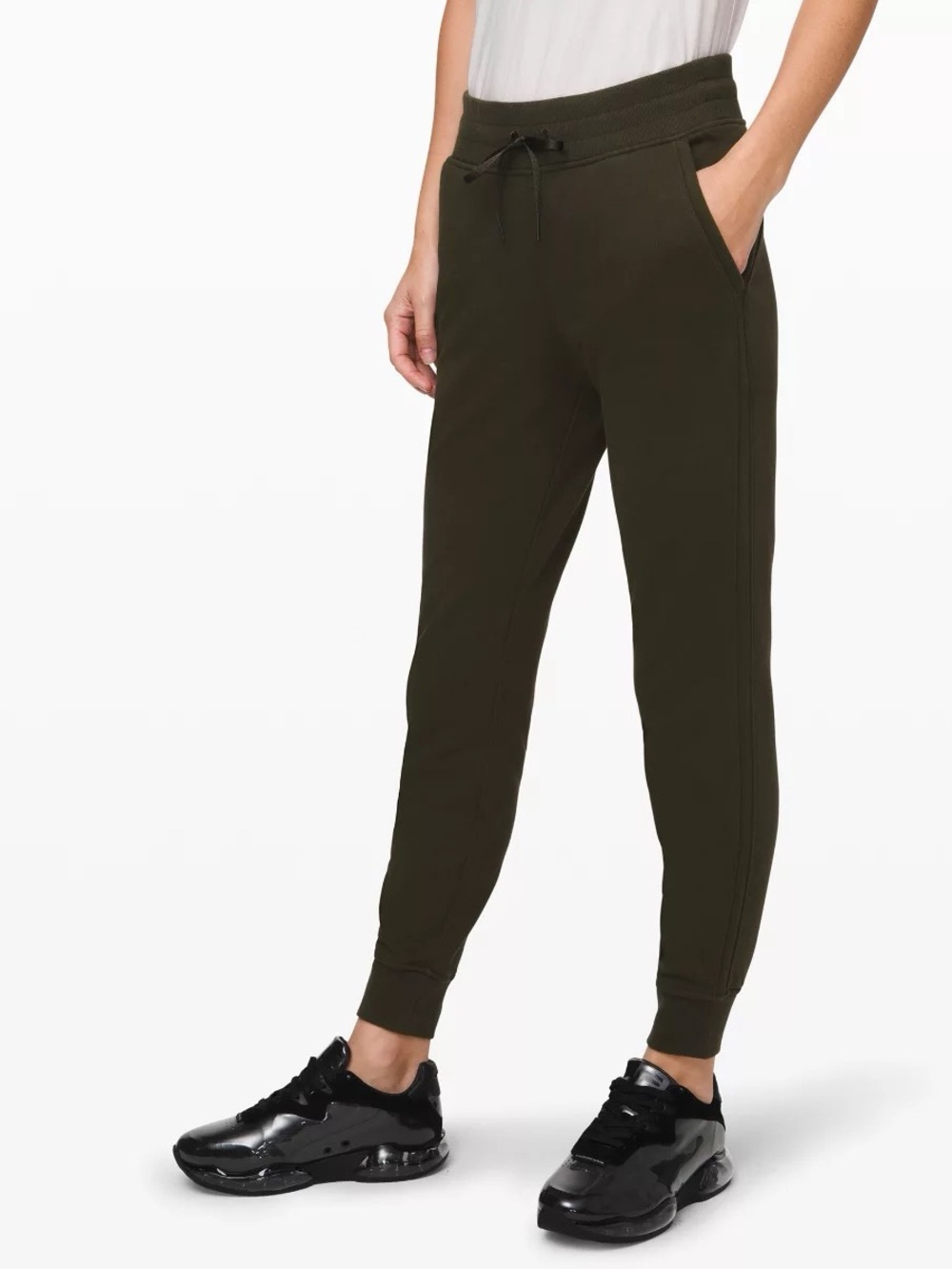 lululemon athletica Olive Green Track Joggers